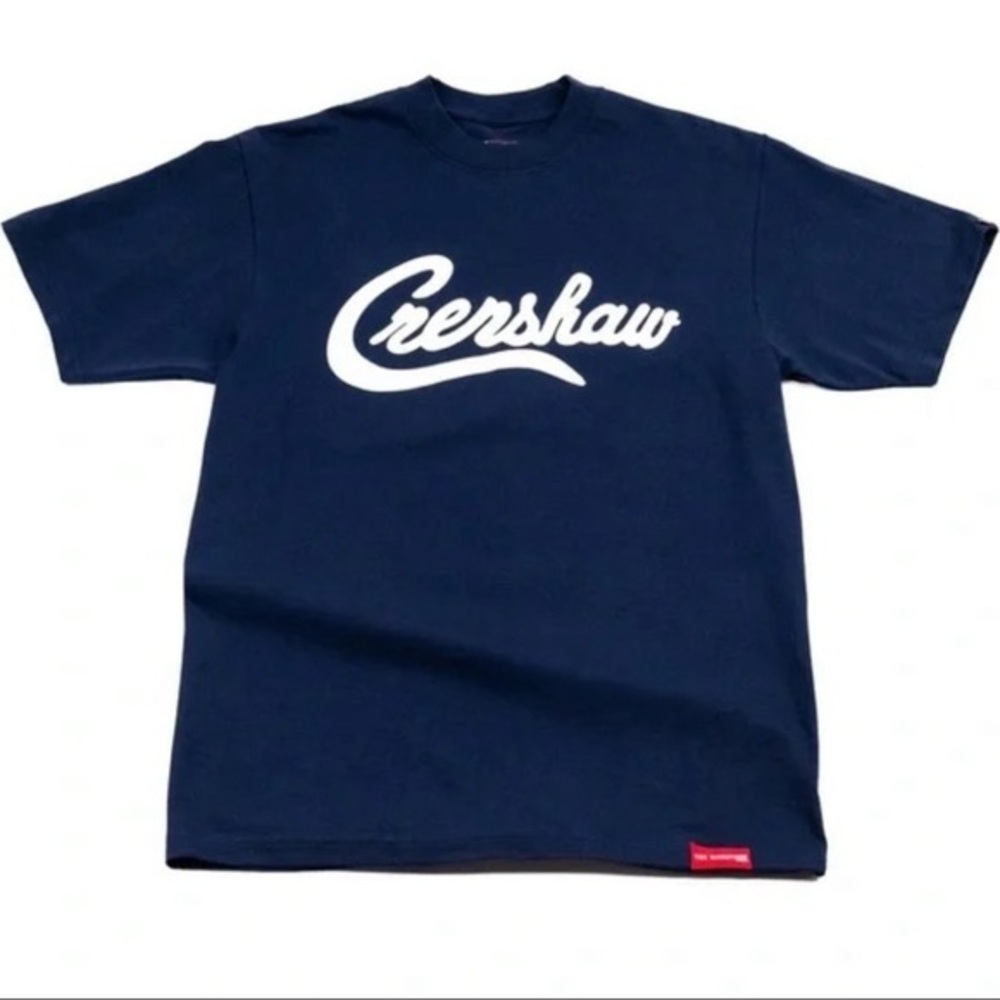 The Marathon Clothing Crenshaw T-Shirt Navy Blue Limited Edition TMC Mens Small